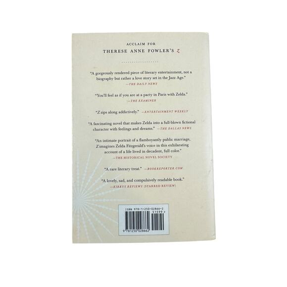 Z: A Novel of Zelda Fitzgerald by Therese Anne Fowler (Paperback) - Picture 2 of 6